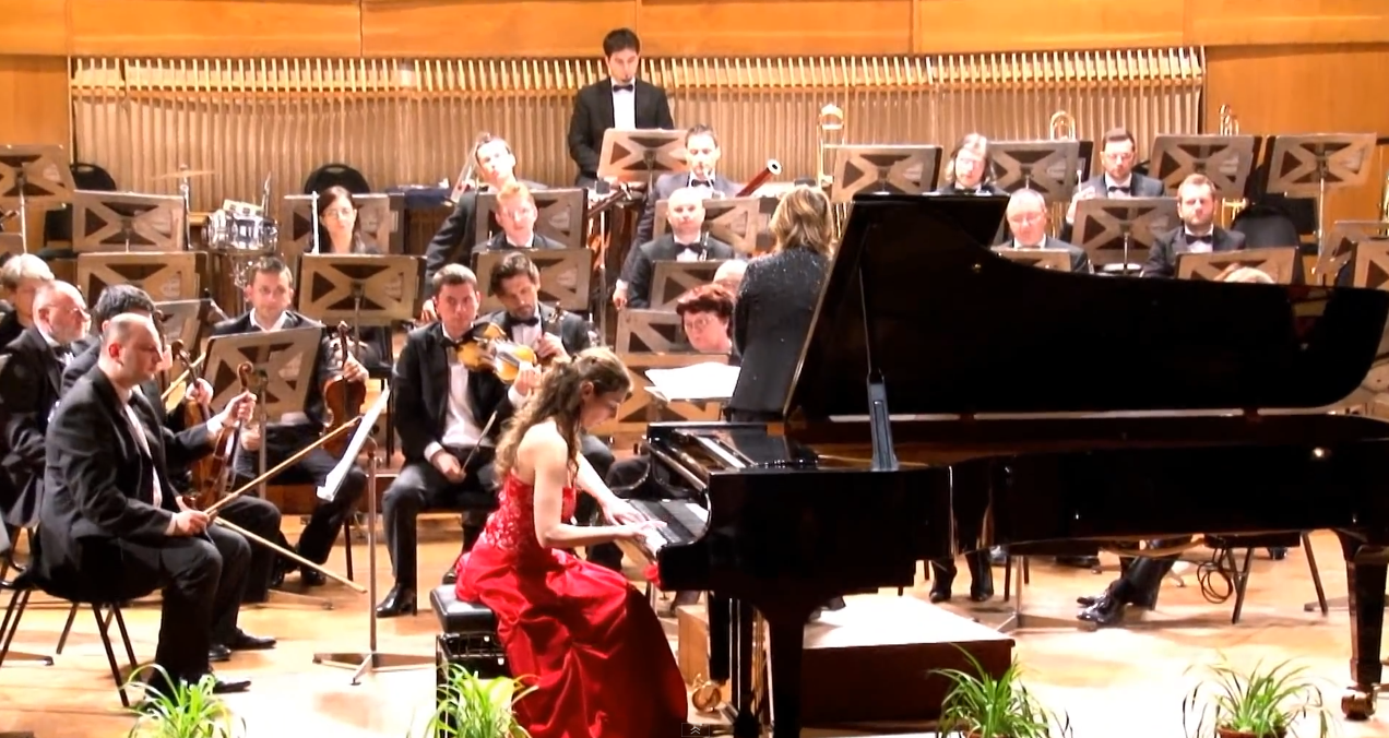 Concert de muzica simfonica – Concertul pentru pian si orchestra rezumat video